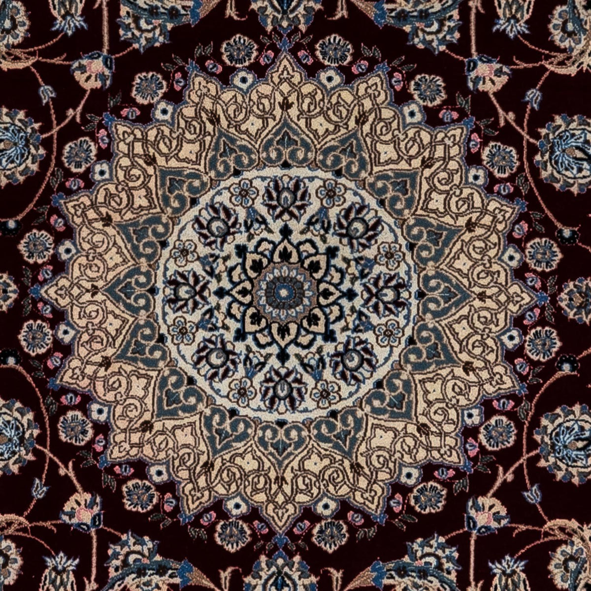 Tappeto Persero - Nain - Reale - 348 x 248 cm - nero