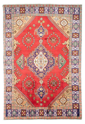 Tappeto Persero - Tabriz - 295 x 198 cm - rosso