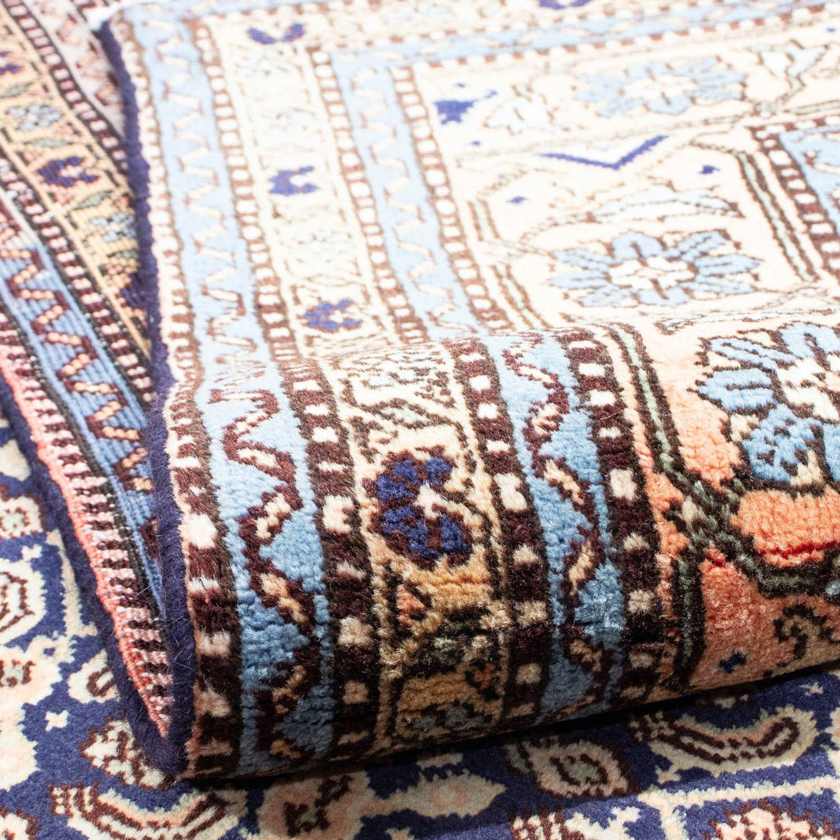 Tappeto Persero - Nomade - 285 x 198 cm - blu scuro