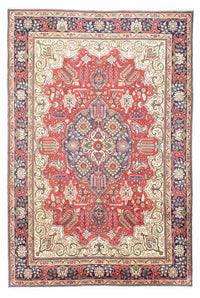 Tappeto Persero - Tabriz - 312 x 207 cm - rosso