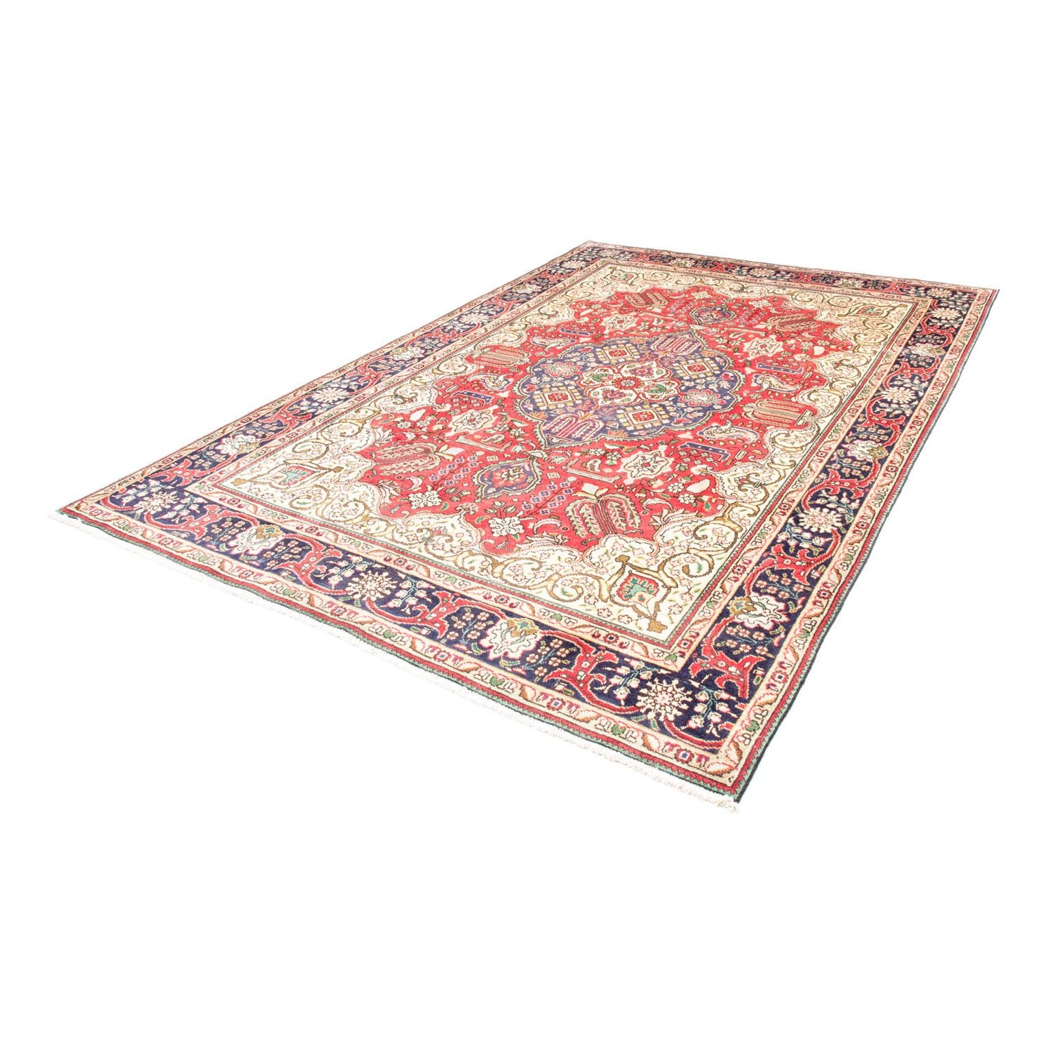 Tappeto Persero - Tabriz - 312 x 207 cm - rosso
