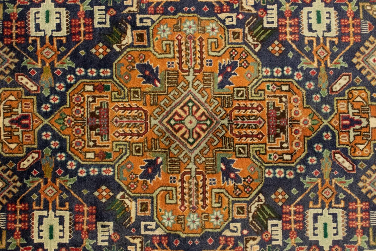 Tappeto Persero - Tabriz - Reale - 150 x 101 cm - blu scuro