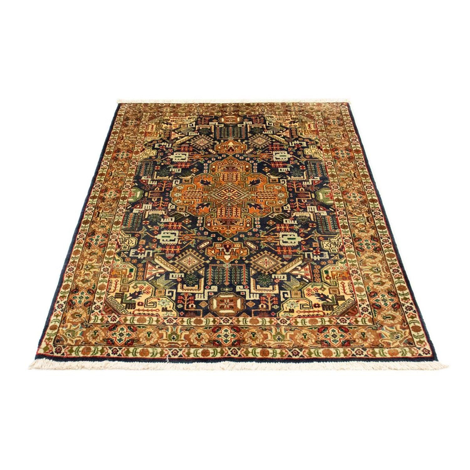 Tappeto Persero - Tabriz - Reale - 150 x 101 cm - blu scuro