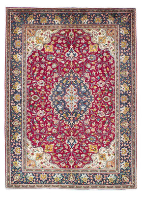 Tappeto Persero - Tabriz - 196 x 145 cm - rosso