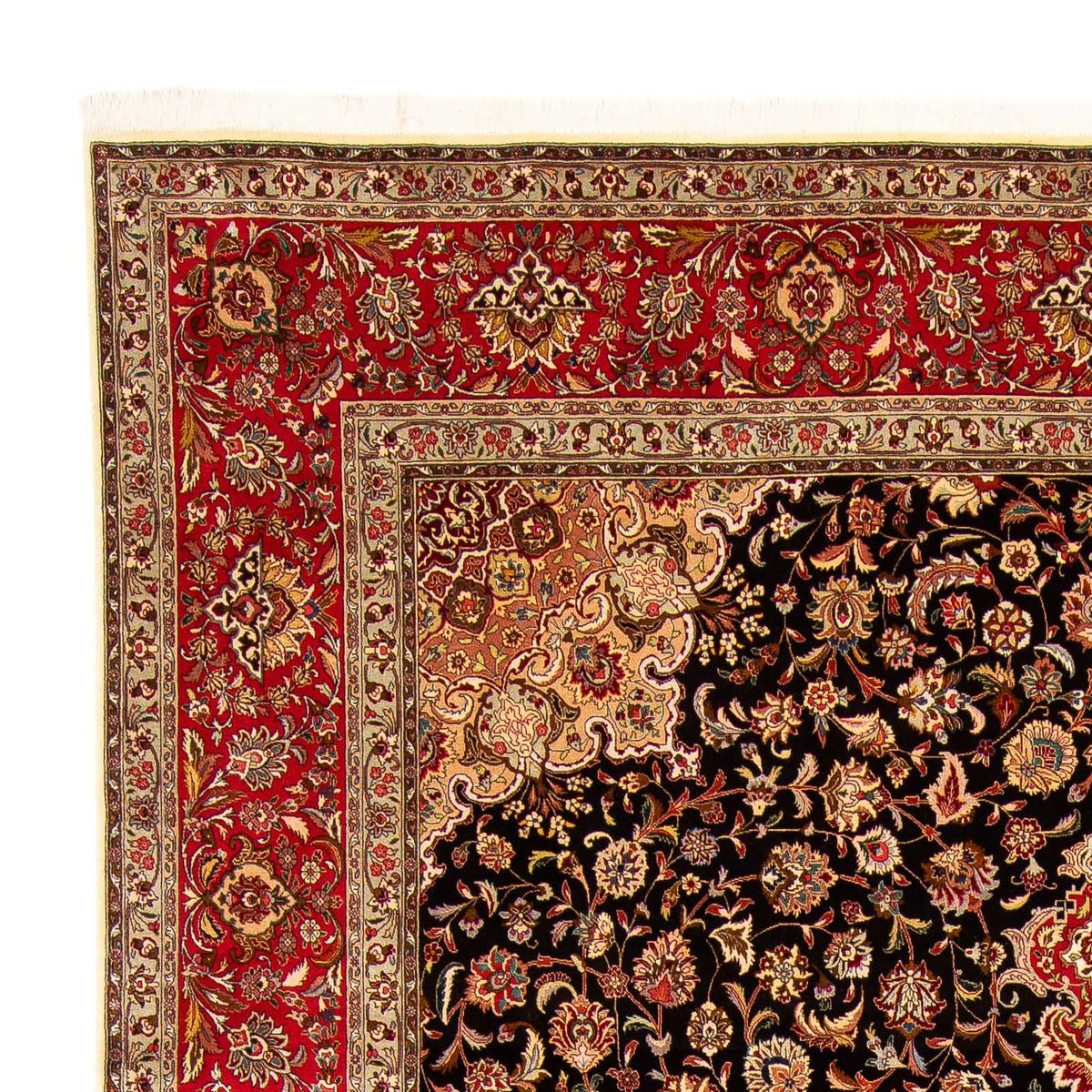 Tappeto Persero - Tabriz - 393 x 300 cm - rosso chiaro