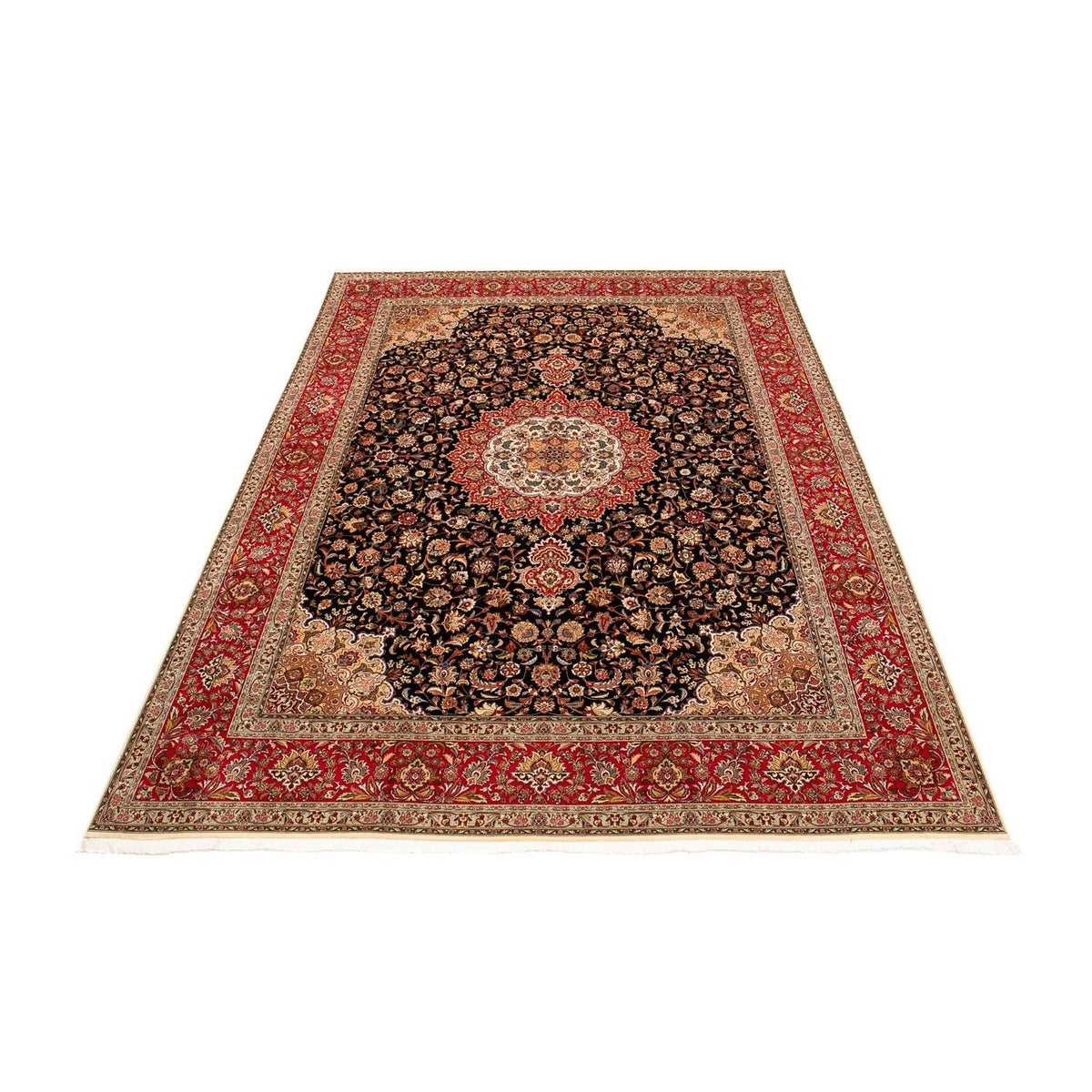 Tappeto Persero - Tabriz - 393 x 300 cm - rosso chiaro