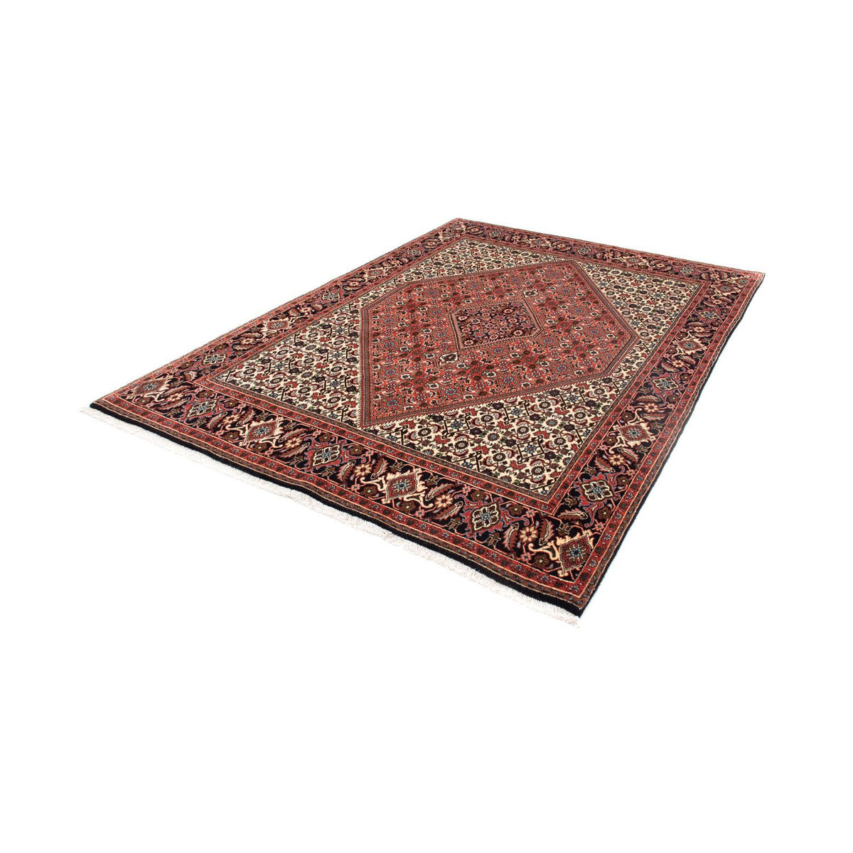 Tappeto Persero - Bidjar - 244 x 171 cm - rosso scuro