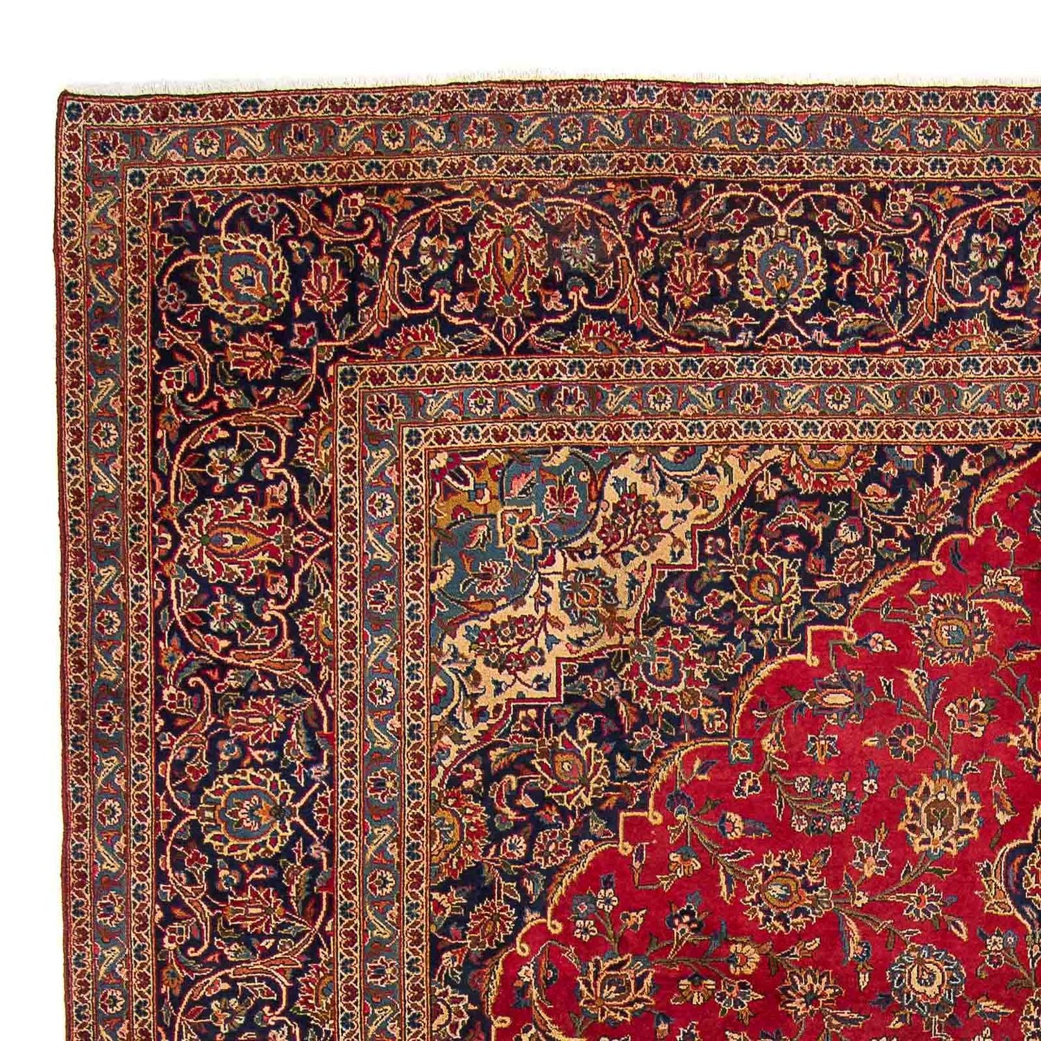 Tappeto Persero - Keshan - 421 x 302 cm - rosso
