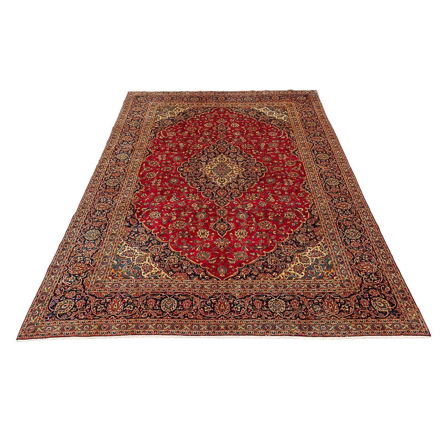 Tappeto Persero - Keshan - 421 x 302 cm - rosso