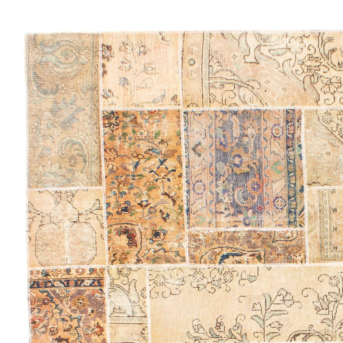 Tappeto Patchwork 241x305cm - Perserteppich Wollteppich