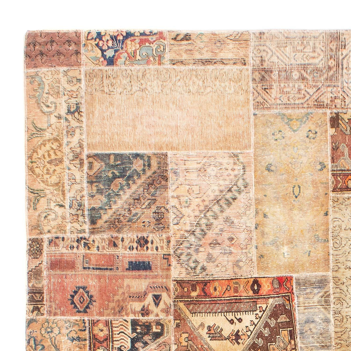 Tappeto Patchwork 235x304cm - Perserteppich Wollteppich