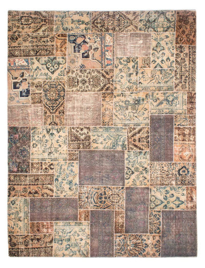 Tappeto Patchwork 240x317cm - Perserteppich Wollteppich