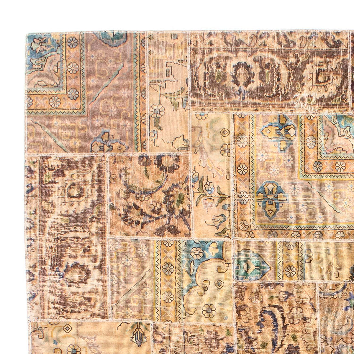 Tappeto Patchwork 242x305cm - Perserteppich Wollteppich