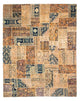 Tappeto Patchwork 240x301cm - Perserteppich Wollteppich