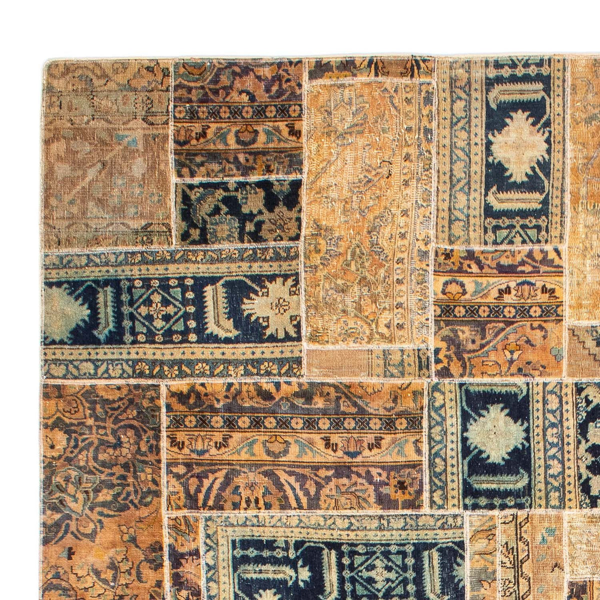 Tappeto Patchwork 240x301cm - Perserteppich Wollteppich