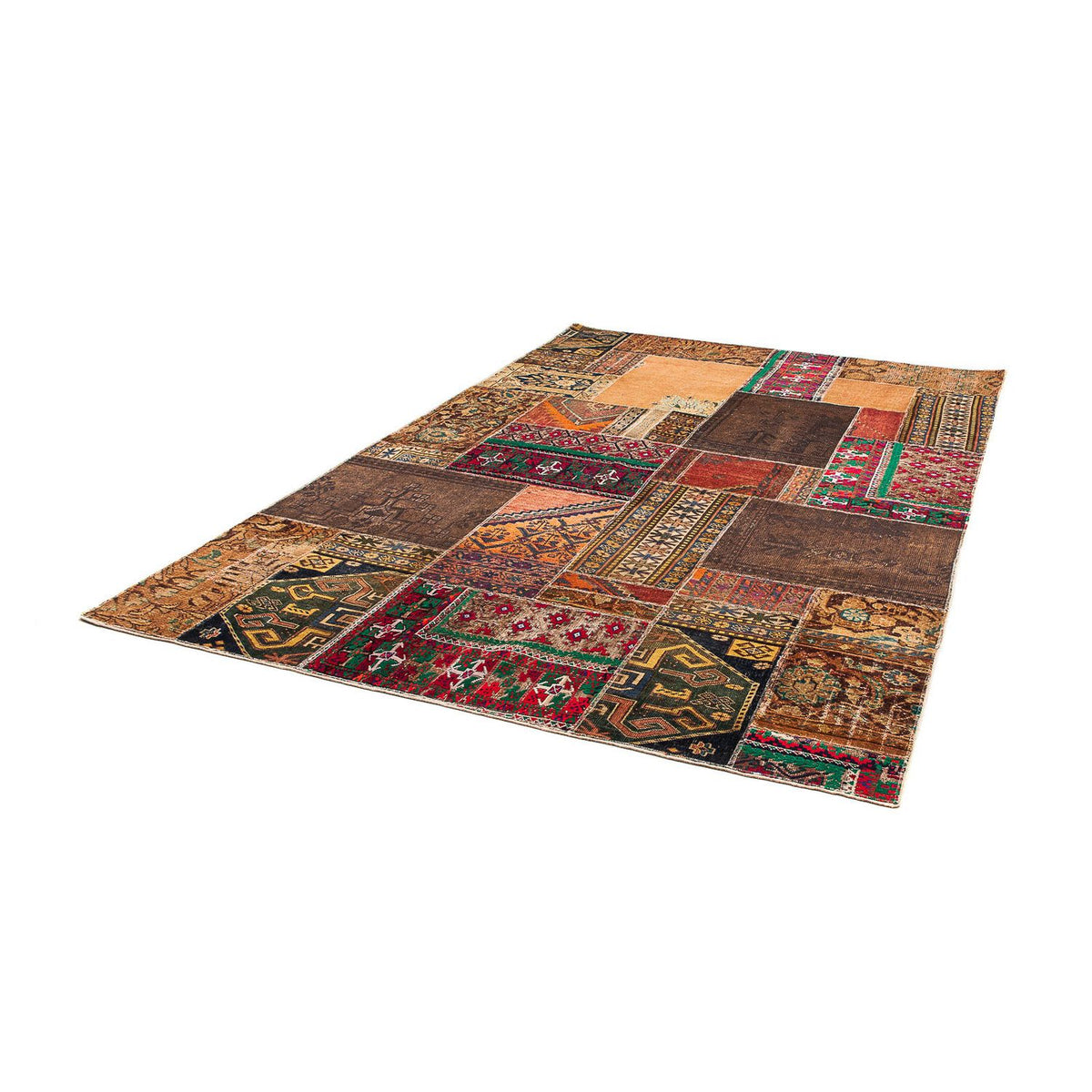 Tappeto Patchwork - 271 x 179 cm - multicolore