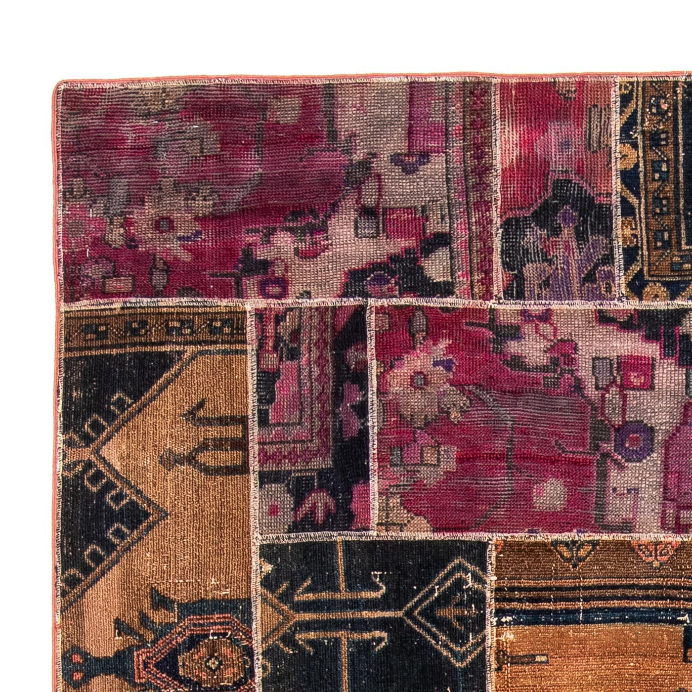 Tappeto Patchwork 244x164cm - Perserteppich Wollteppich