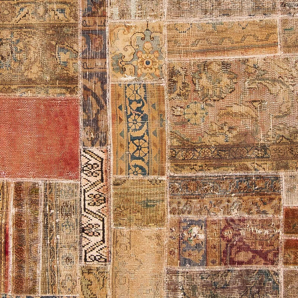 Tappeto Patchwork - 234 x 164 cm - multicolore