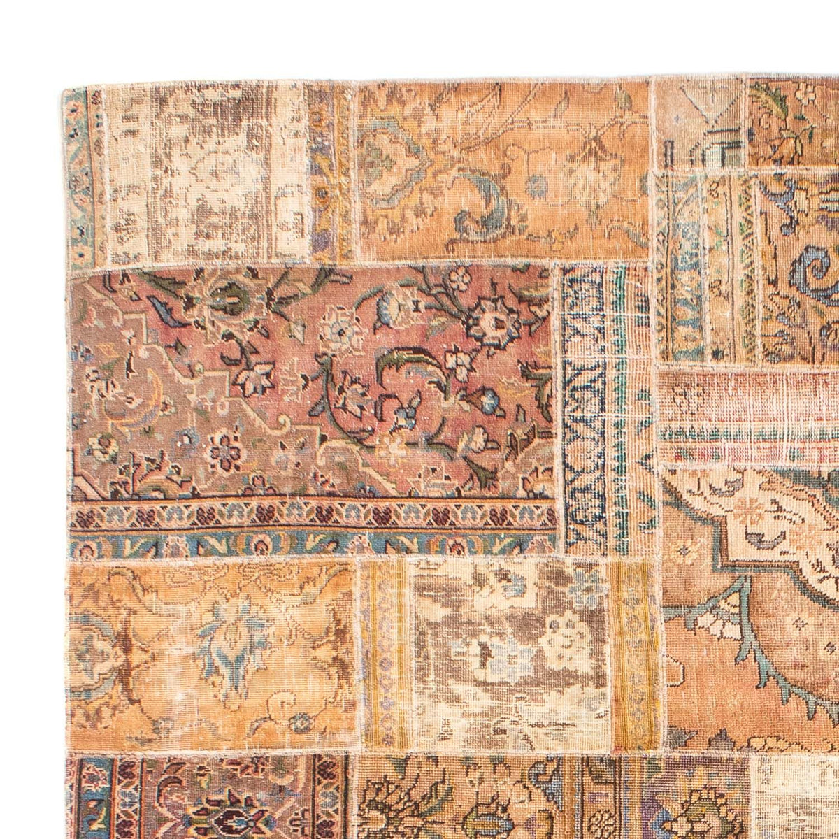 Tappeto Patchwork 241x301cm - Perserteppich Wollteppich