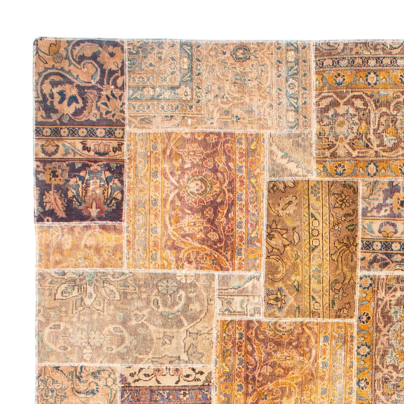 Tappeto Patchwork 301x241cm - Perserteppich Wollteppich