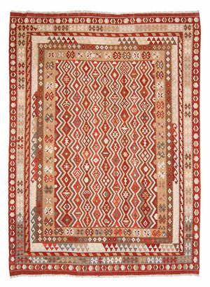 Tappeto Kelim - Splash - 271 x 212 cm - multicolore