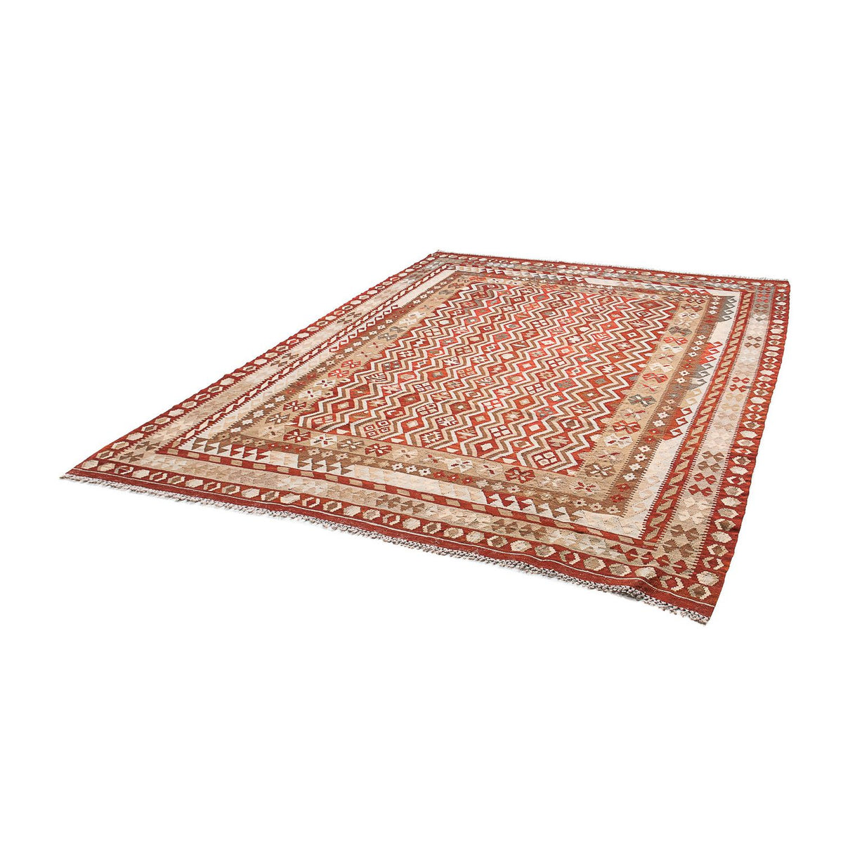 Tappeto Kelim - Splash - 271 x 212 cm - multicolore