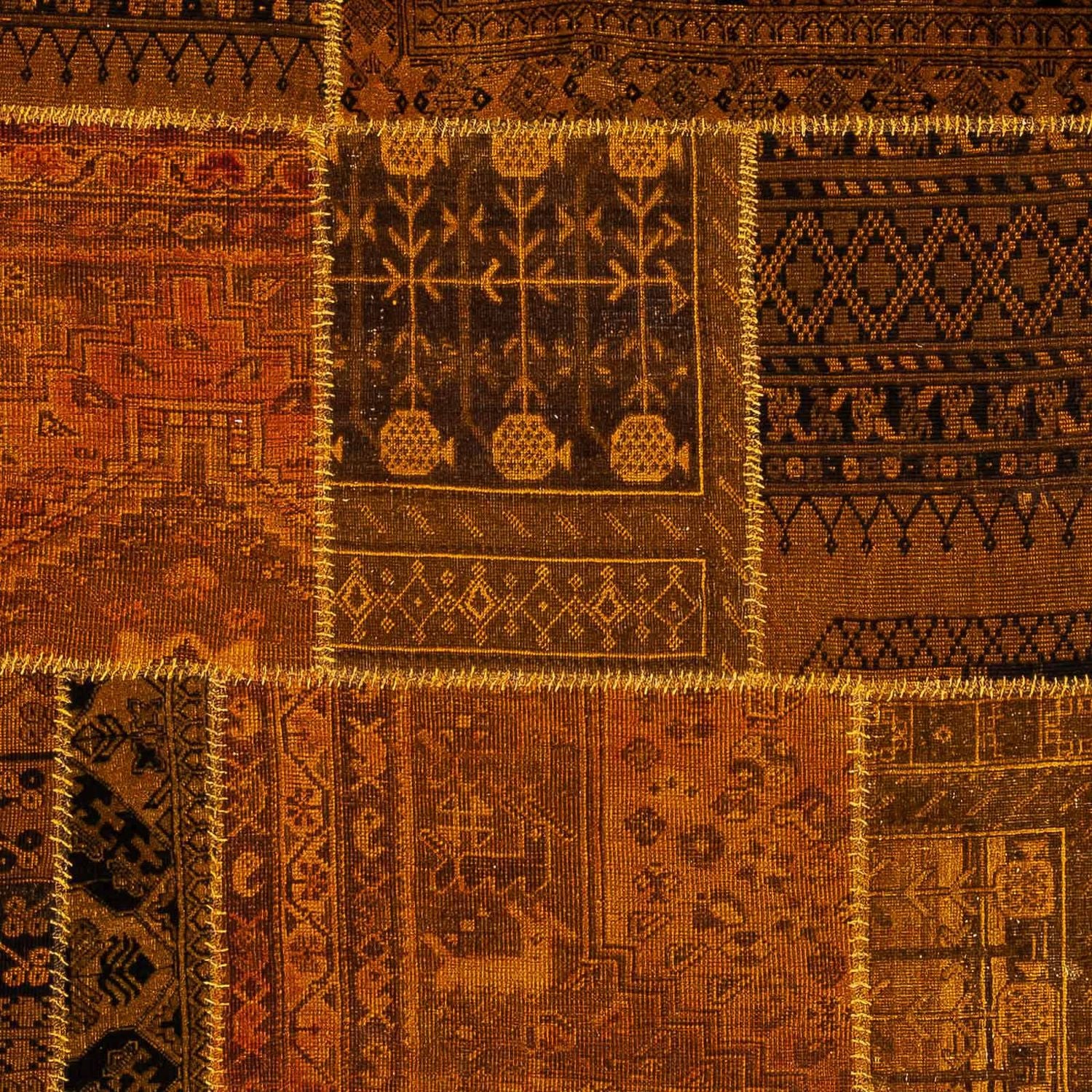 Tappeto Patchwork - 289 x 200 cm - multicolore
