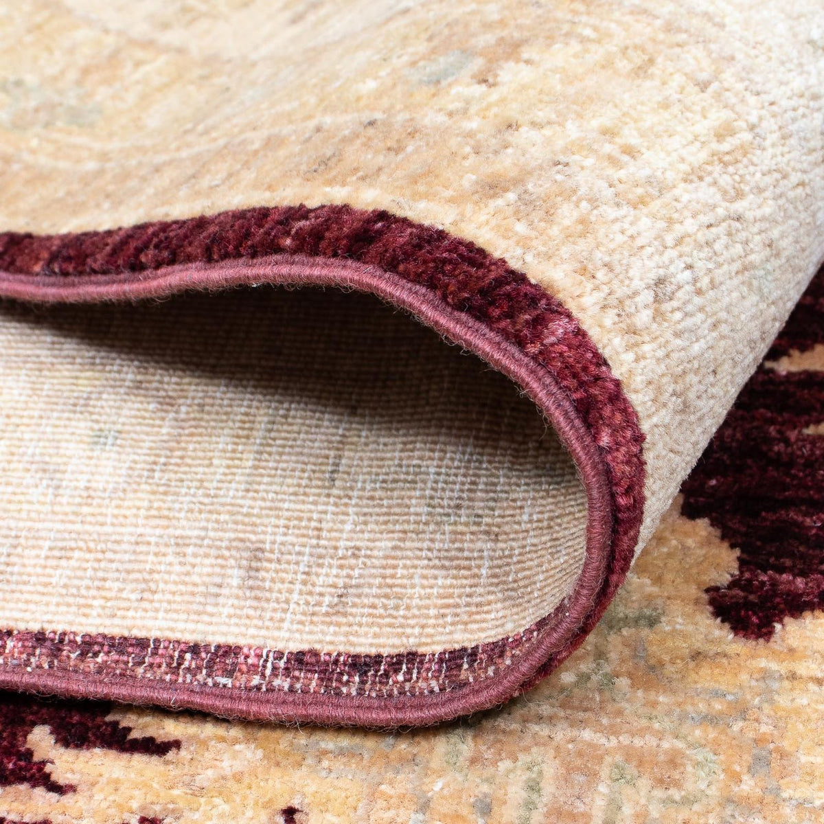 Tappeto Ziegler - 345 x 249 cm - rosso scuro