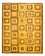 Tappeto Ziegler - 241 x 195 cm - marrone scuro