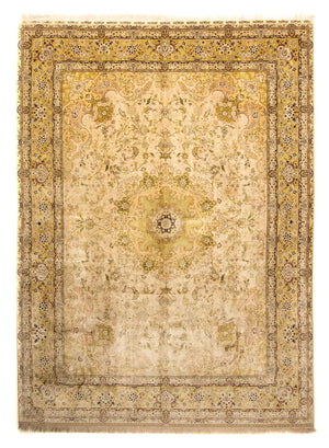 Tappeto di seta - Seta Hereke - Premio - 375 x 277 cm - beige