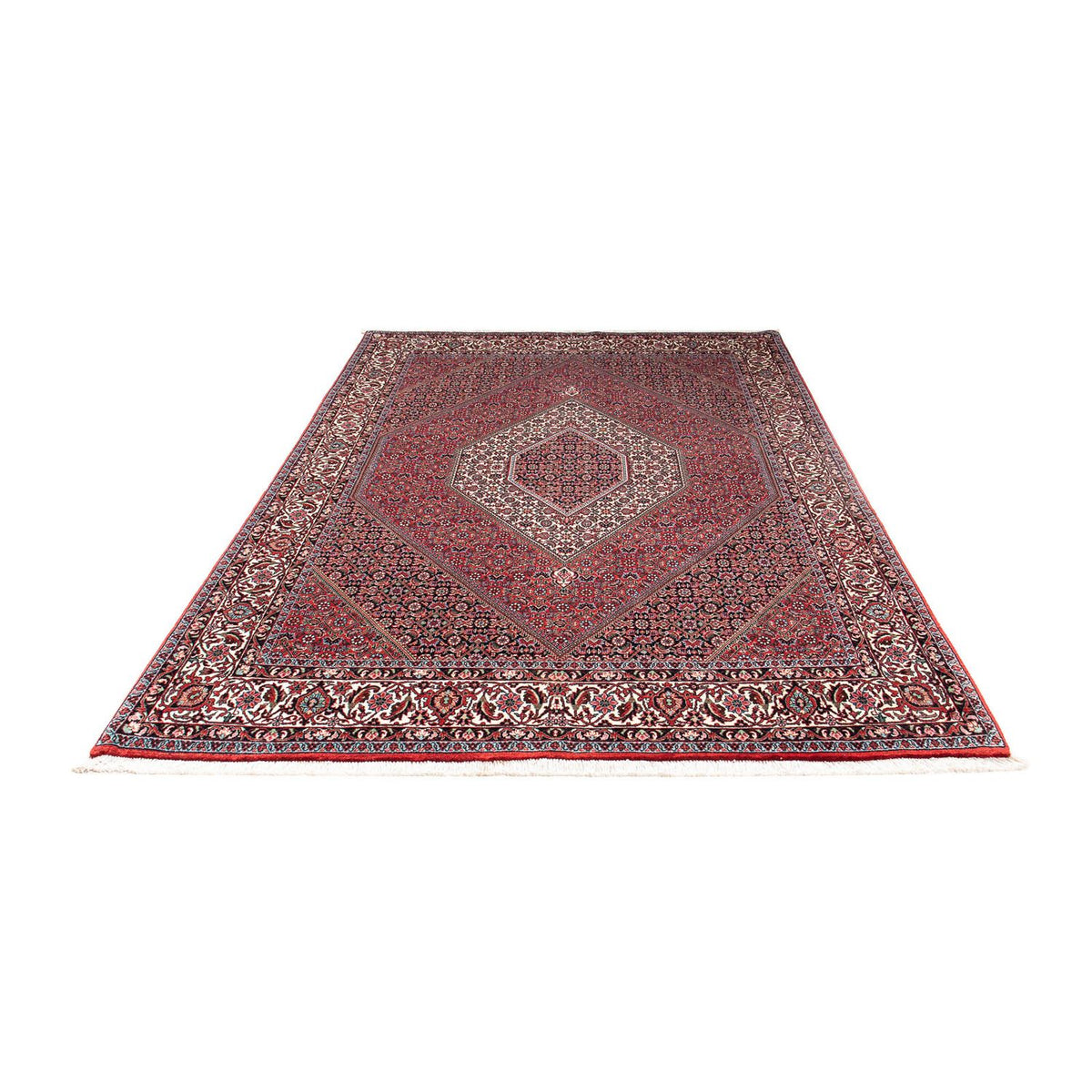 Tappeto Persero - Bidjar - 241 x 172 cm - rosso scuro