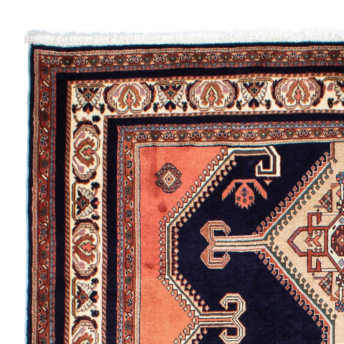 Tappeto Persero - Bidjar - 238 x 175 cm - blu scuro