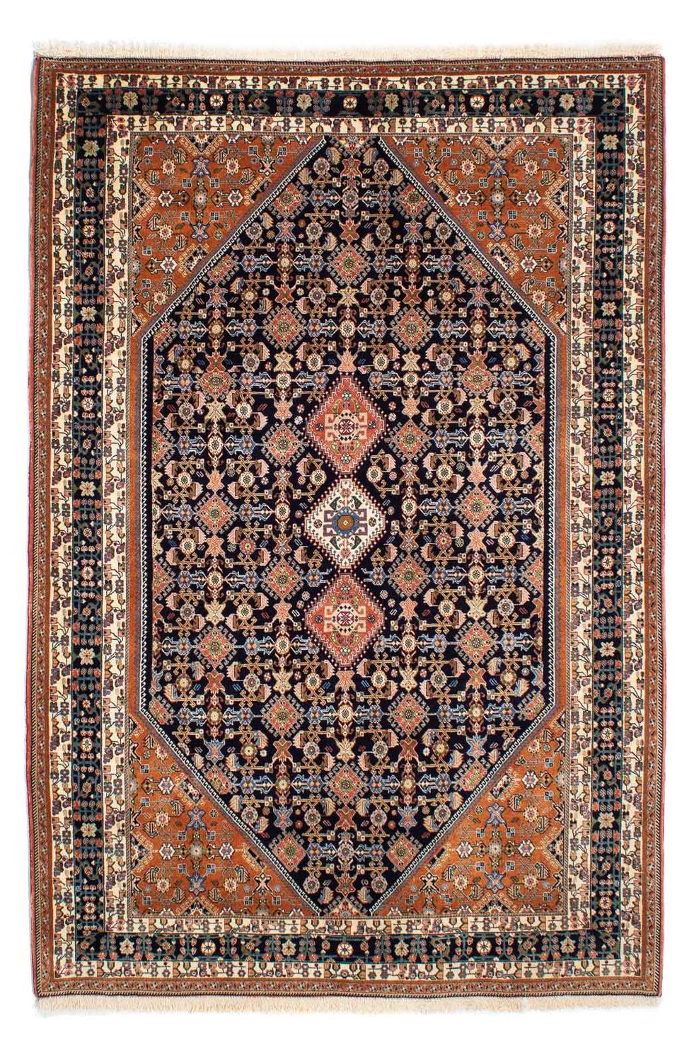 Tappeto Gabbeh - Kashkuli Persero - 213 x 143 cm - marrone