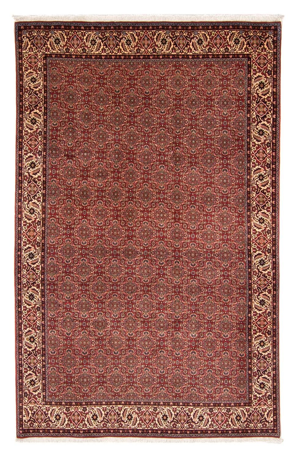 Tappeto Persero - Bidjar - 298 x 200 cm - rosso scuro
