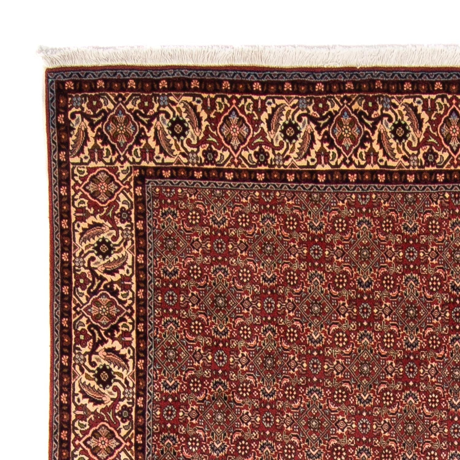 Tappeto Persero - Bidjar - 298 x 200 cm - rosso scuro