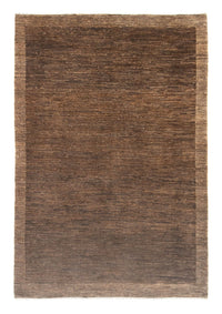 Tappeto Gabbeh - Indus - 188 x 132 cm - marrone scuro