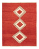 Gabbeh Persiano Tappeto 190x150cm - Perserteppich Wollteppich