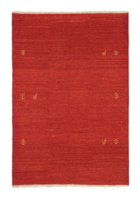 Tappeto Gabbeh - Persero - 174 x 118 cm - rosso