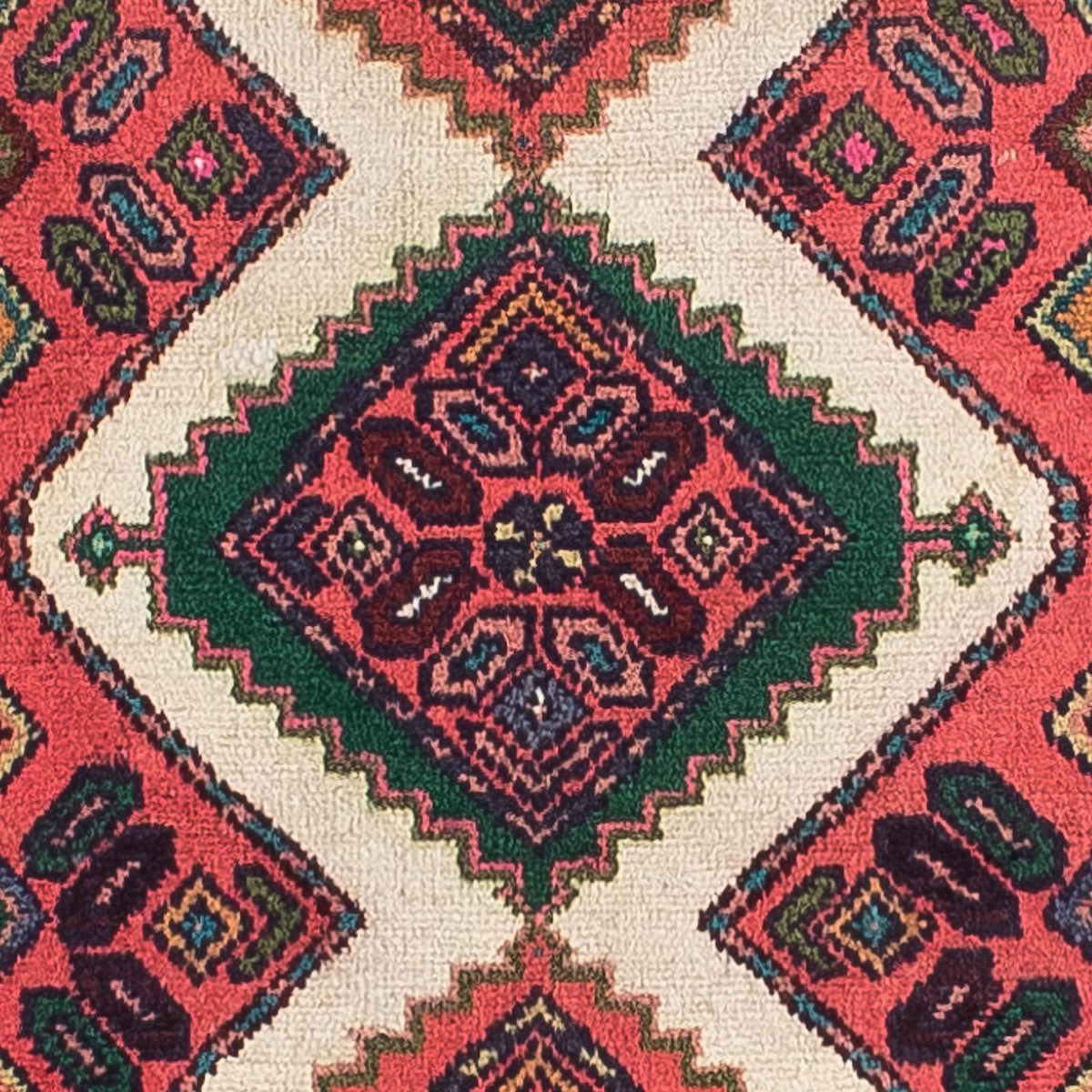 Tappeto corsia Tappeto Persero - Nomade - 290 x 70 cm - rosso chiaro