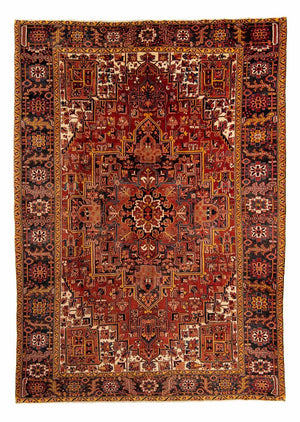 Tappeto Persero - Nomade - 395 x 291 cm - rosso scuro