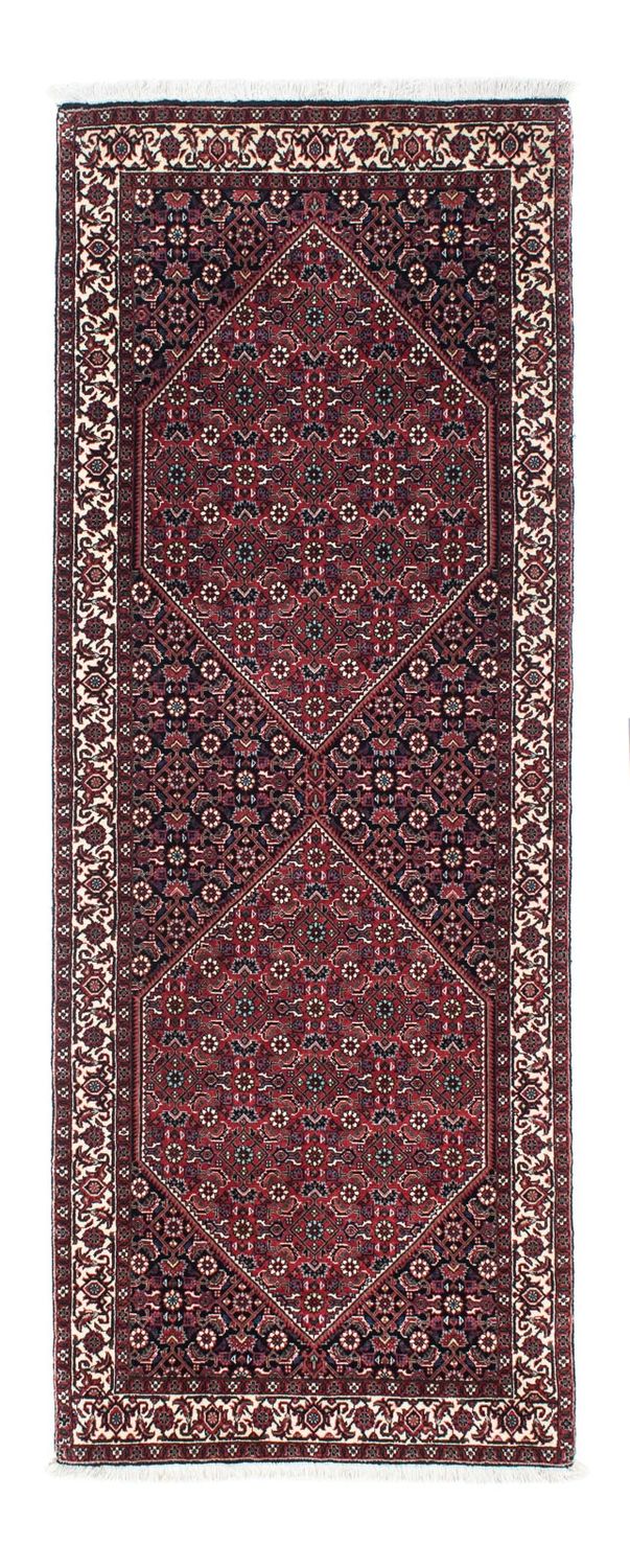 Tappeto corsia Tappeto Persero - Bidjar - 200 x 76 cm - blu scuro