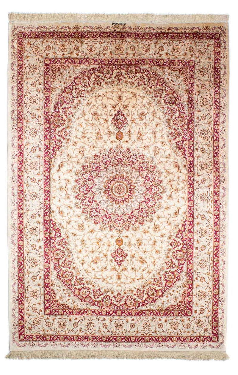 Tappeto Persero - Ghom - 240 x 157 cm - beige
