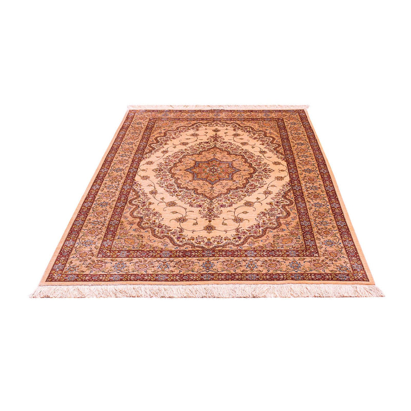 Tappeto di seta - Ghom seta - Premio - 188 x 130 cm - beige