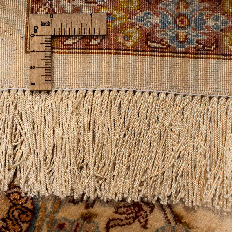 Tappeto di seta - Ghom seta - Premio - 188 x 130 cm - beige