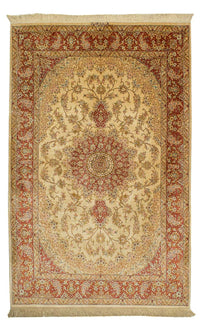 Tappeto di seta - Ghom seta - Premio - 210 x 130 cm - beige