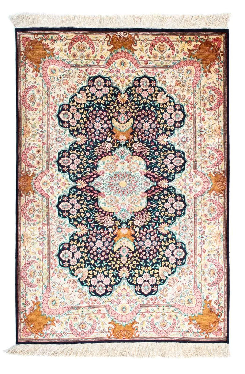 Tappeto Persero - Ghom - 130 x 81 cm - beige
