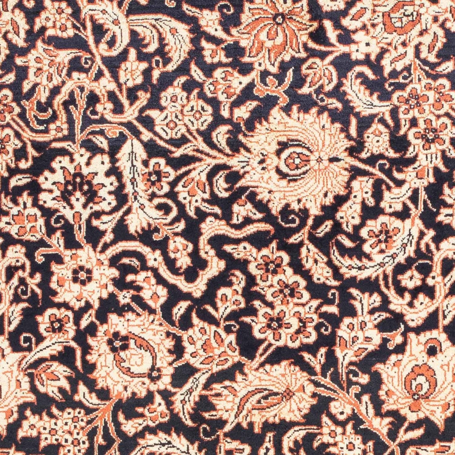 Tappeto Persero - Ghom - 112 x 80 cm - blu scuro