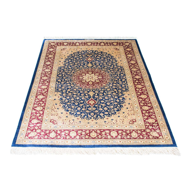 Tappeto Persero - Ghom - 152 x 100 cm - blu scuro