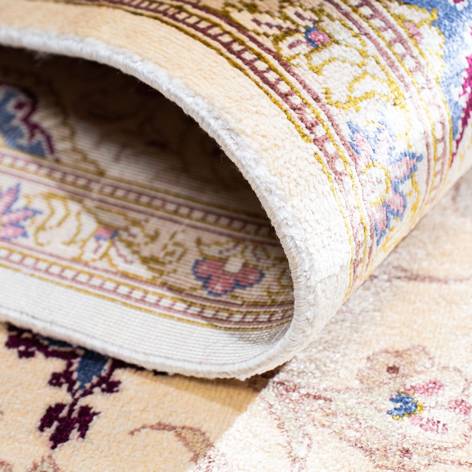 Tappeto Persero - Ghom - 143 x 100 cm - beige
