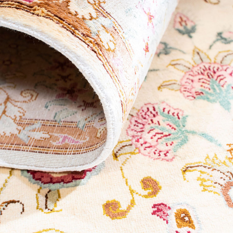 Tappeto Persero - Ghom - 155 x 95 cm - beige